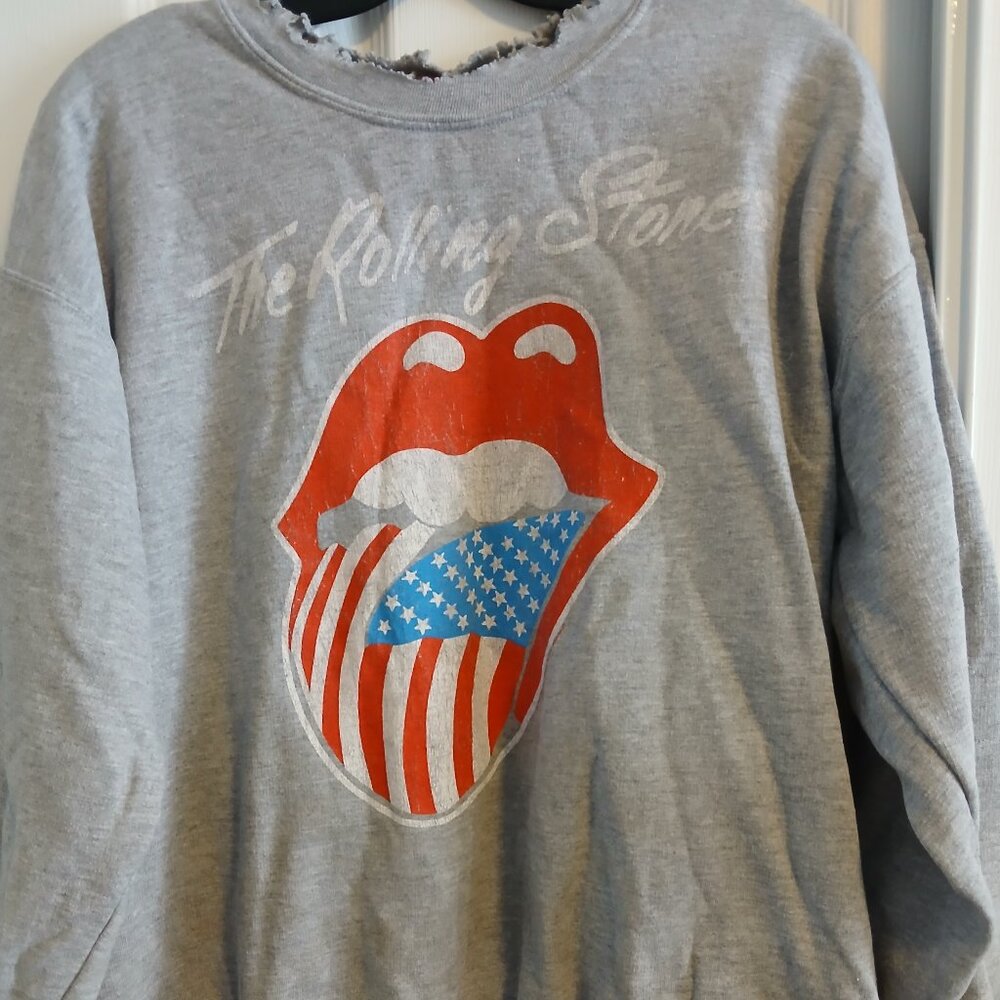 The Rolling Stones Distressed Sweatshirt